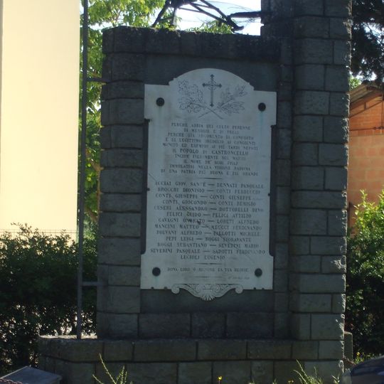 Monumento ai caduti di Castroncello