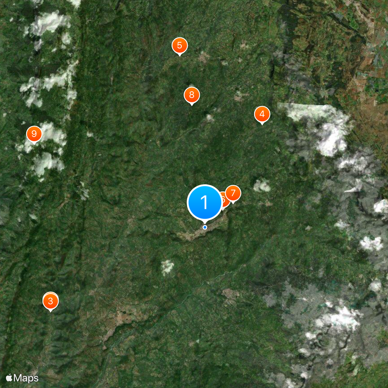 La Mesa Map