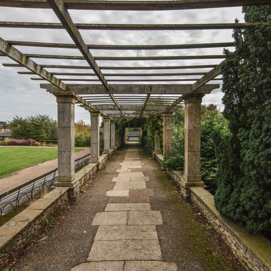 Central Pergolas And Attached Walls And Steps To Waterloo Park