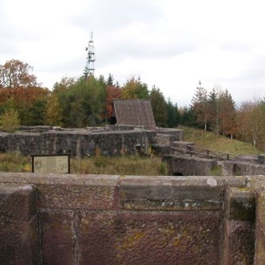 Eisenberg castle ruins
