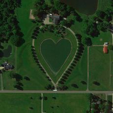 Heart-Shaped pond