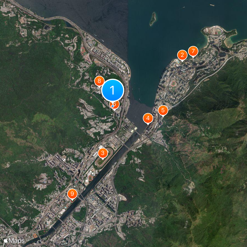 Chung Chi College Map
