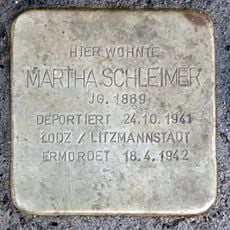 Stolperstein für Martha Schleimer