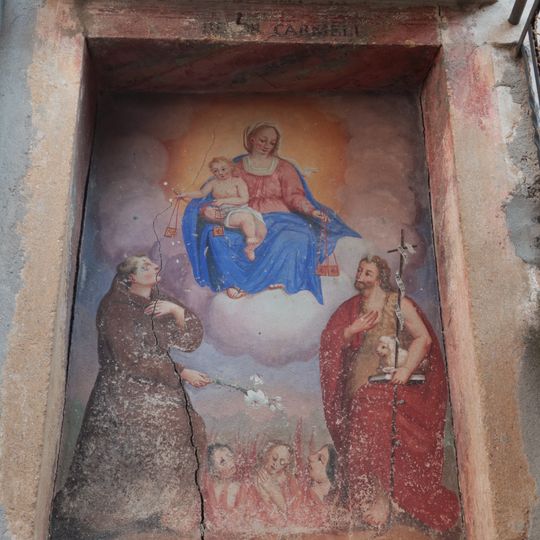 Affresco Madonna del Carmelo
