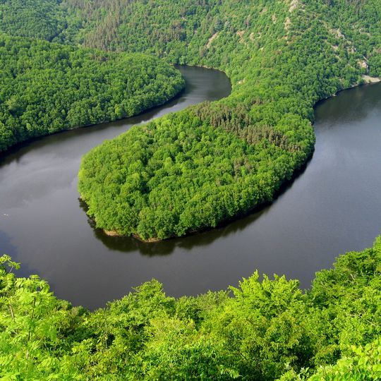 Méandre de Queuille