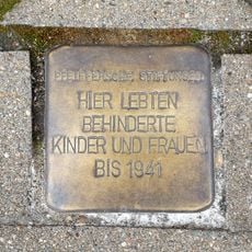 Stolperstein à la mémoire de Pfeiffersche Stiftungen Magdeburg Behinderte Frauen und Kinder