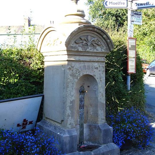 Drinking Fountain in Llansilin village