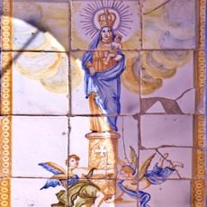 Ceramic panel of Our Lady of El Pilar