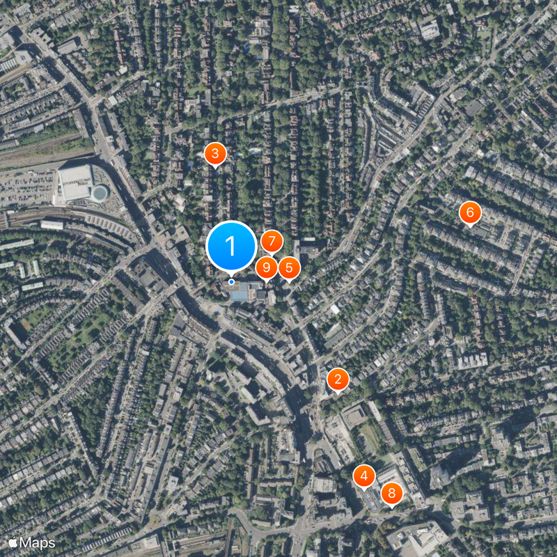 South Hampstead High School Map