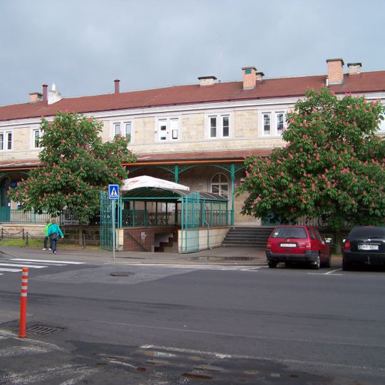 Podchod pod železniční stanicí Děčín hlavní nádraží