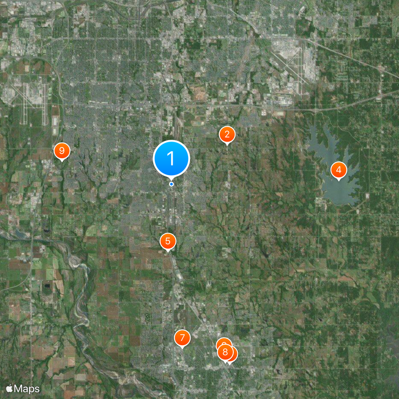 Moore Mapa