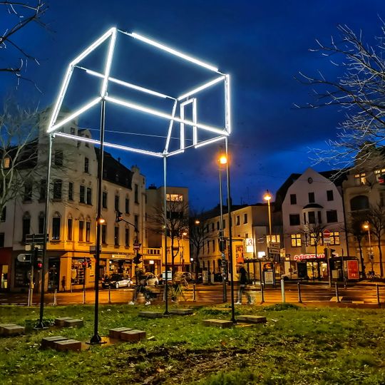 Das Zimmer; Lichtskulpturen Beethoven 2020