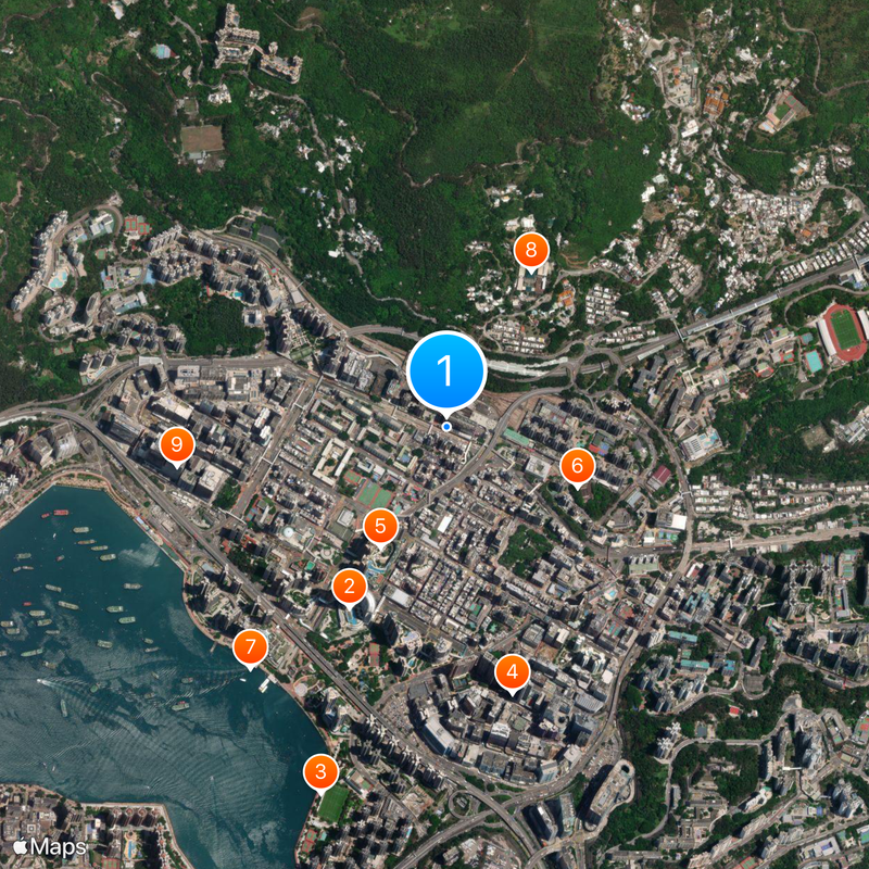 Tsuen Wan New Town Map