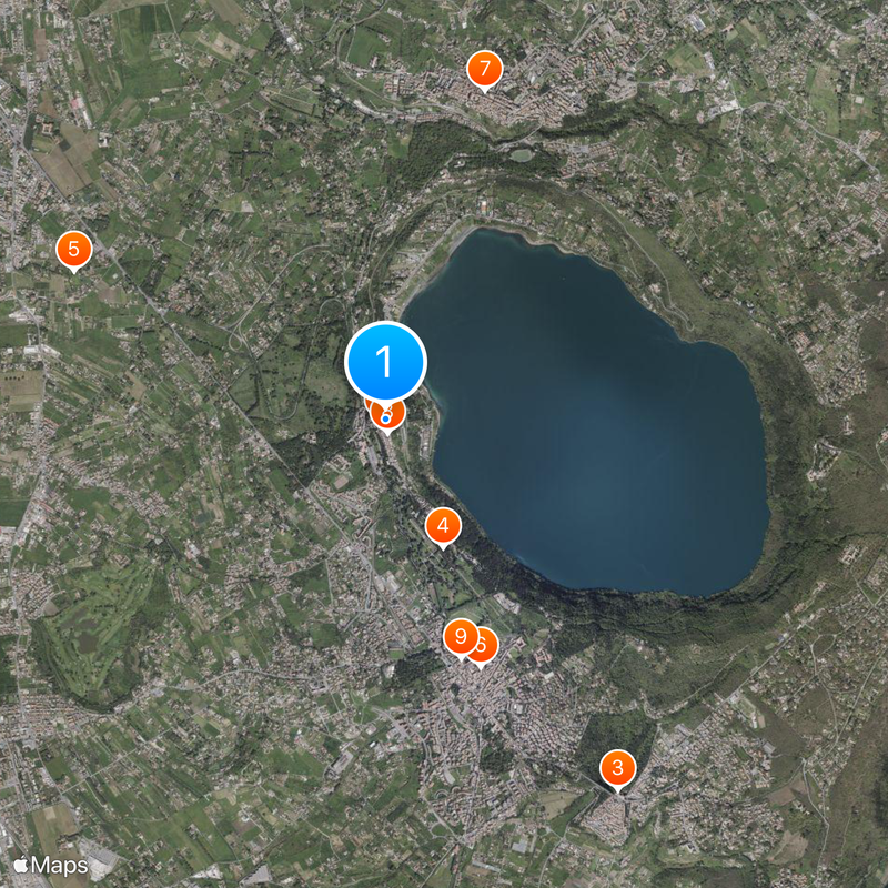 Vatican Observatory Map