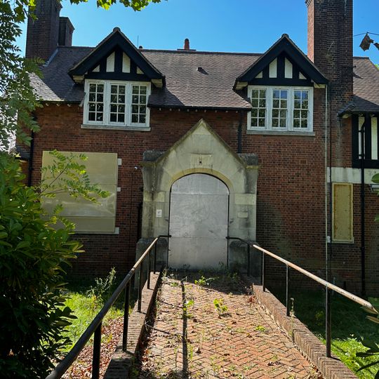 Northwood Police Station Including Police Lamp, Call Box, Boundary Fence And Gates
