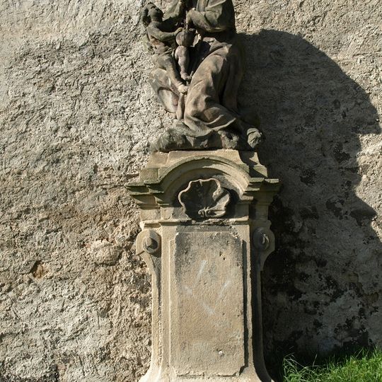 Socha svatého Antonína Paduánského v Chlumu