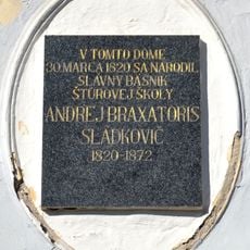 Pamätný dom, tabuľa pamätná