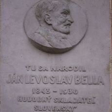 Rodný dom J. L. Bellu, tabuľa pamätná I.