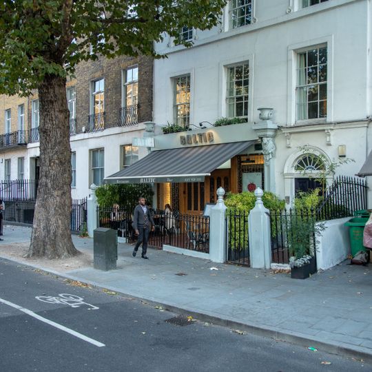 Gateposts And Railings At Number 74