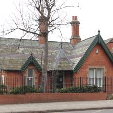 Entrance lodge to Merchant Taylors' School, Crosby
