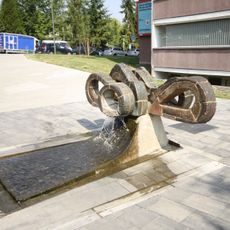 Fontána v ulici Václava Rabase