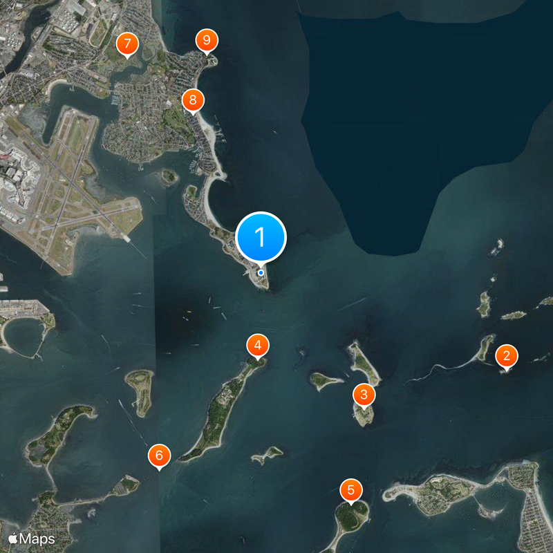 Deer Island Map