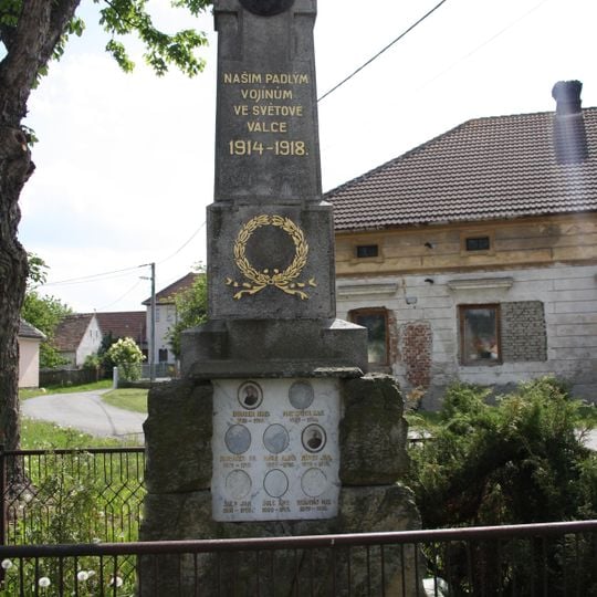 Památník 1. sv. války ve Valdíkově