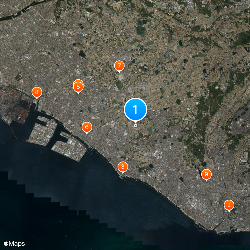 Akashi Municipal Akashi Commercial High School Map
