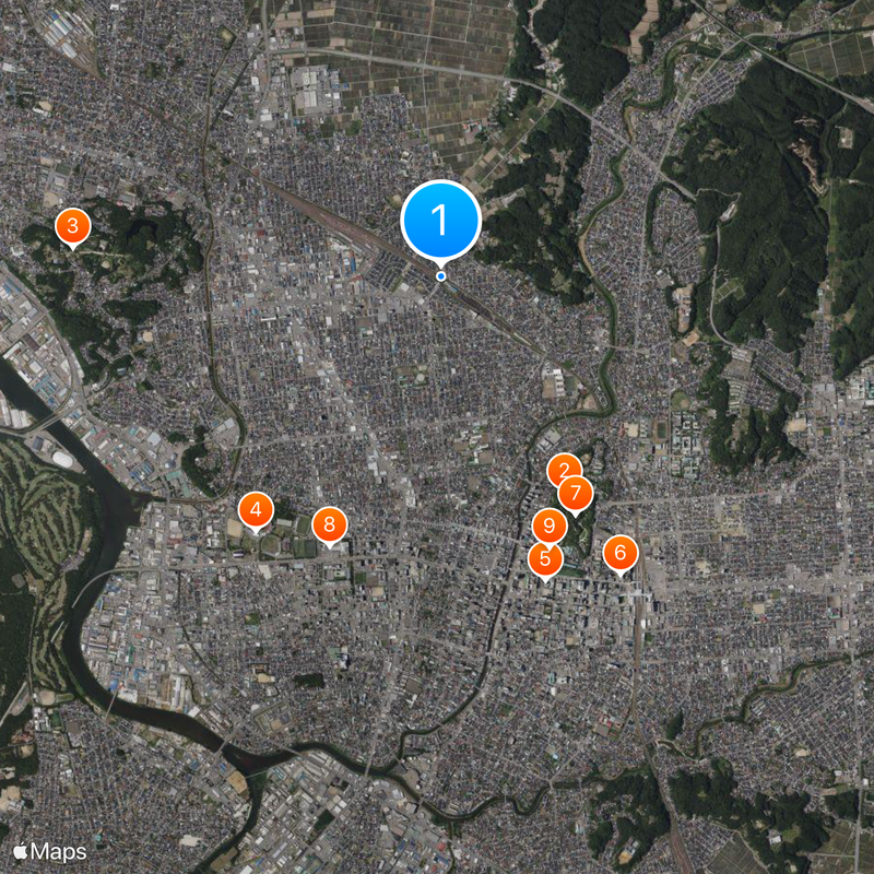 Izumi-Sotoasahikawa Station Map