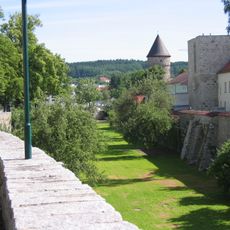 Stadtmauer, Zwinger und Befestigungsanlage