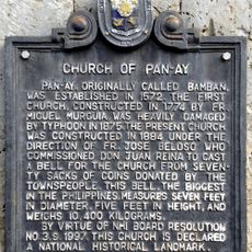 Church of Pan-ay historical marker