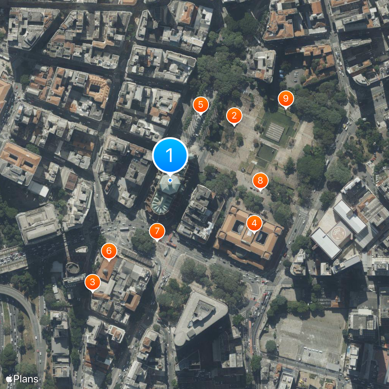 Catedral Metropolitana de São Paulo Mapa