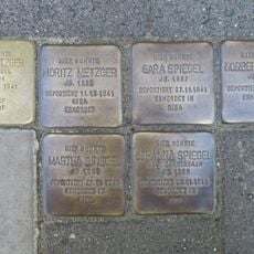 Stolperstein en memoria de Sara Spiegel