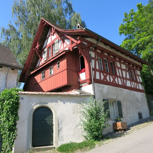 Timber-framed house