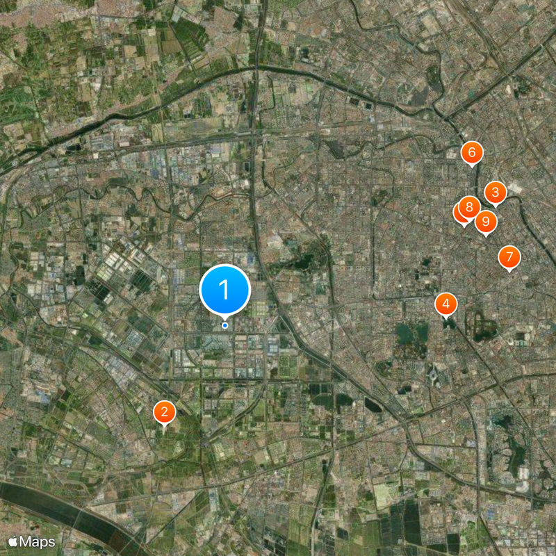 Goldin Finance 117 Map