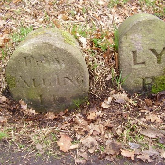 Calder And Hebble Navigation Milestone 100 Yards Upstream Of Lower Kirklees Lock  Kirklees Cut Milestone 100 Yards Upstream Of Lower Kirklees Lock