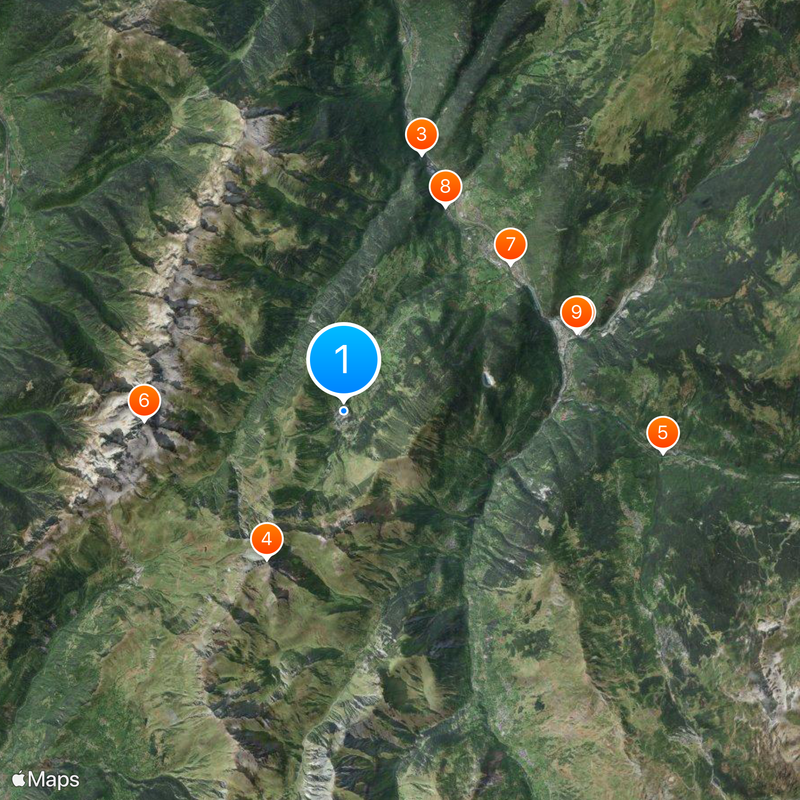 Valmorel Map