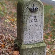 Royal Saxon milestone Oelsnitz/Vogtl.