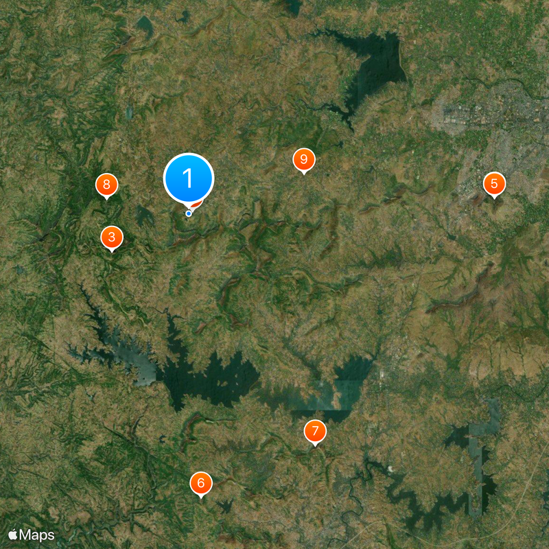Godavari River Map