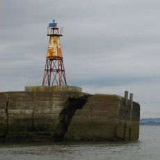 Amble North Pier light
