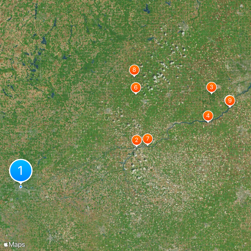 Maumee River Map