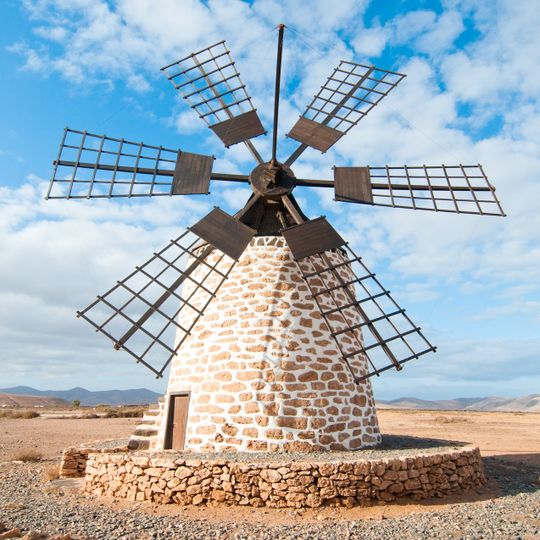 Windmill in Tefia