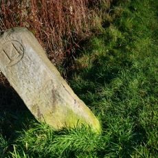 Milestone On Western Bank Of Canal, 300 Metres South Of Moss Bridge At Ngr Sd 517 762