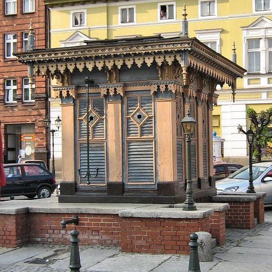 Blessed Bernard well in Grodzisk Wielkopolski