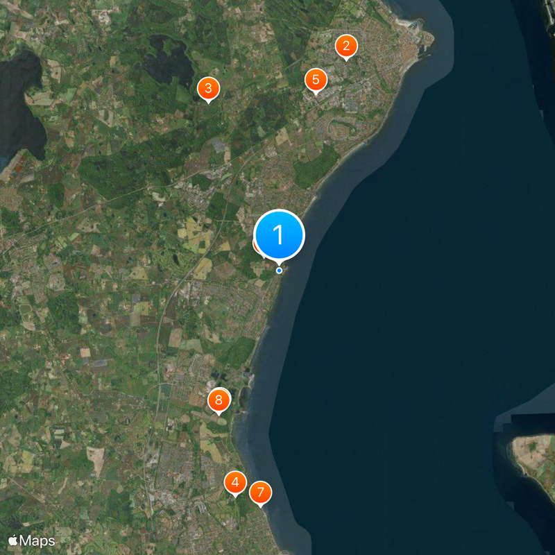 Louisiana Museum of Modern Art Karte