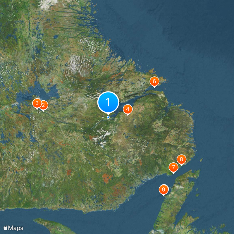 CFB Goose Bay Map