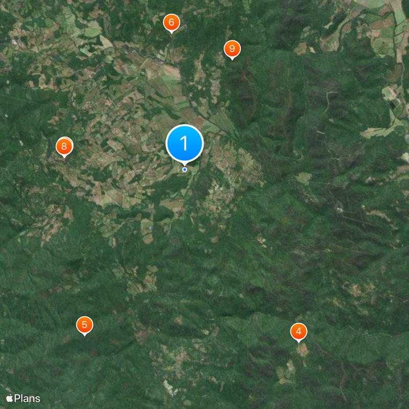 Abbazia San Galgano Karte