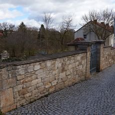 Friedhofsmauer Am Judengraben in Aub