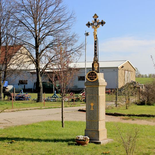 Betkreuz in Nucknitz, am Abzweig nach Lehndorf