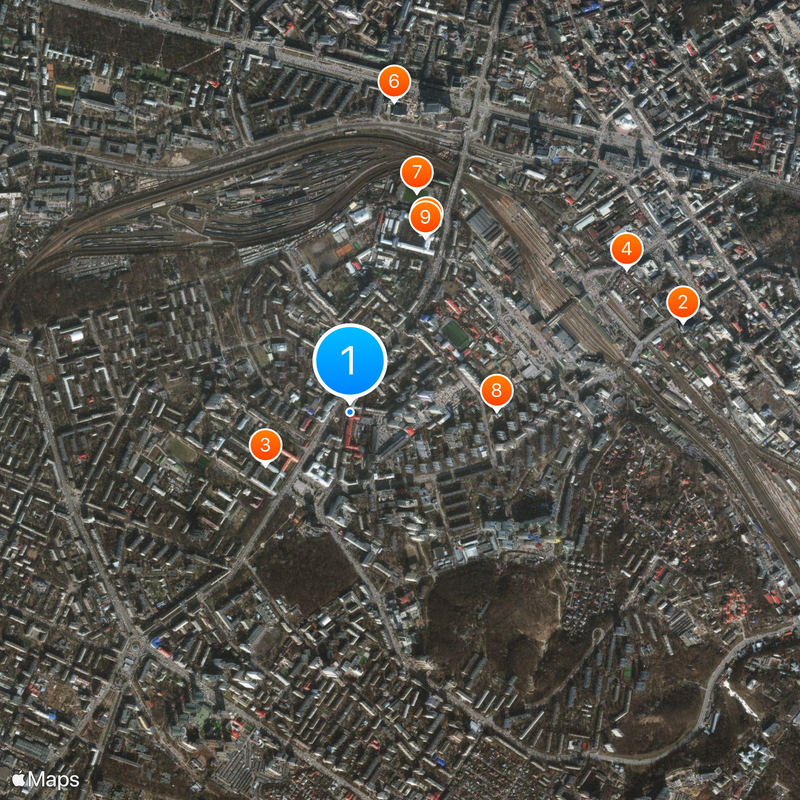 National Anti-Corruption Bureau of Ukraine Map